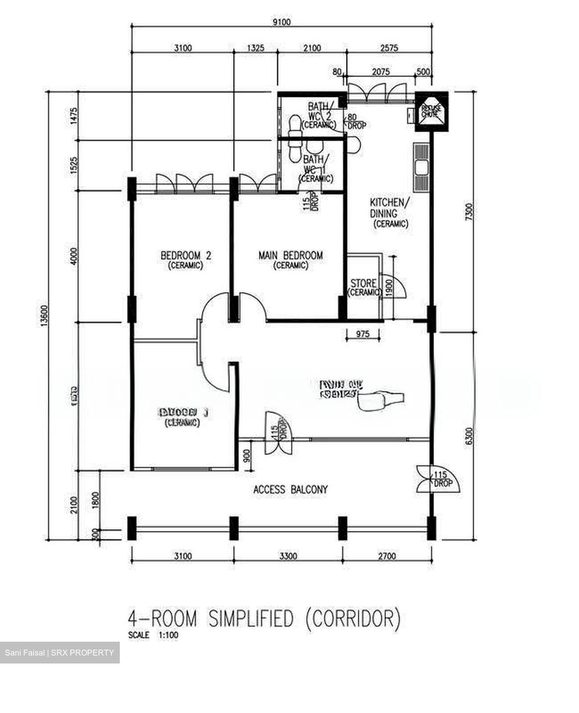 Blk 437 Yishun Avenue 6 (Yishun), HDB 4 Rooms #609127691